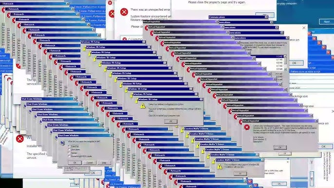 Windows Error 1